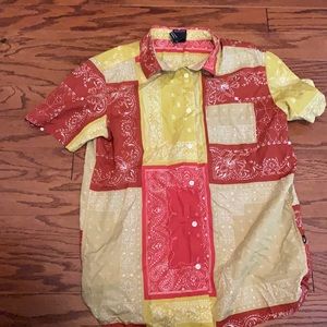 North face men’s button up